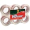 Duck Brand Packaging Tape, 1.88x109.3yds, 2.6mil, Clear 6PK DUC299016 - alternate 1